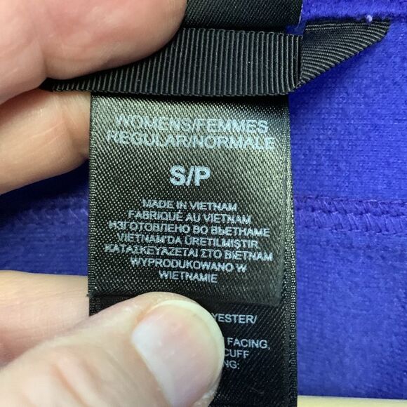 The North Face Calientito Purple Soft Shell Full Zip Jacket Size S - Picture 11 of 16